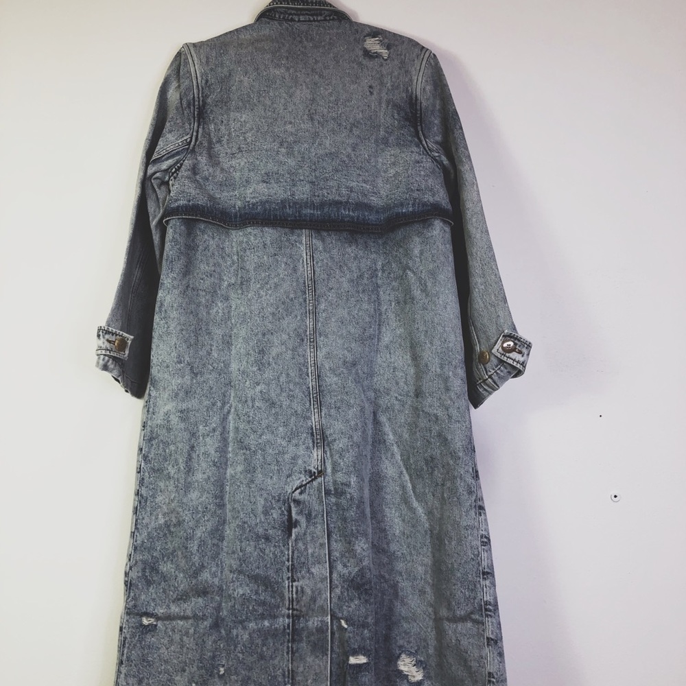 Denim x Alexander Wang Trench Coat - Picture 7 of 9